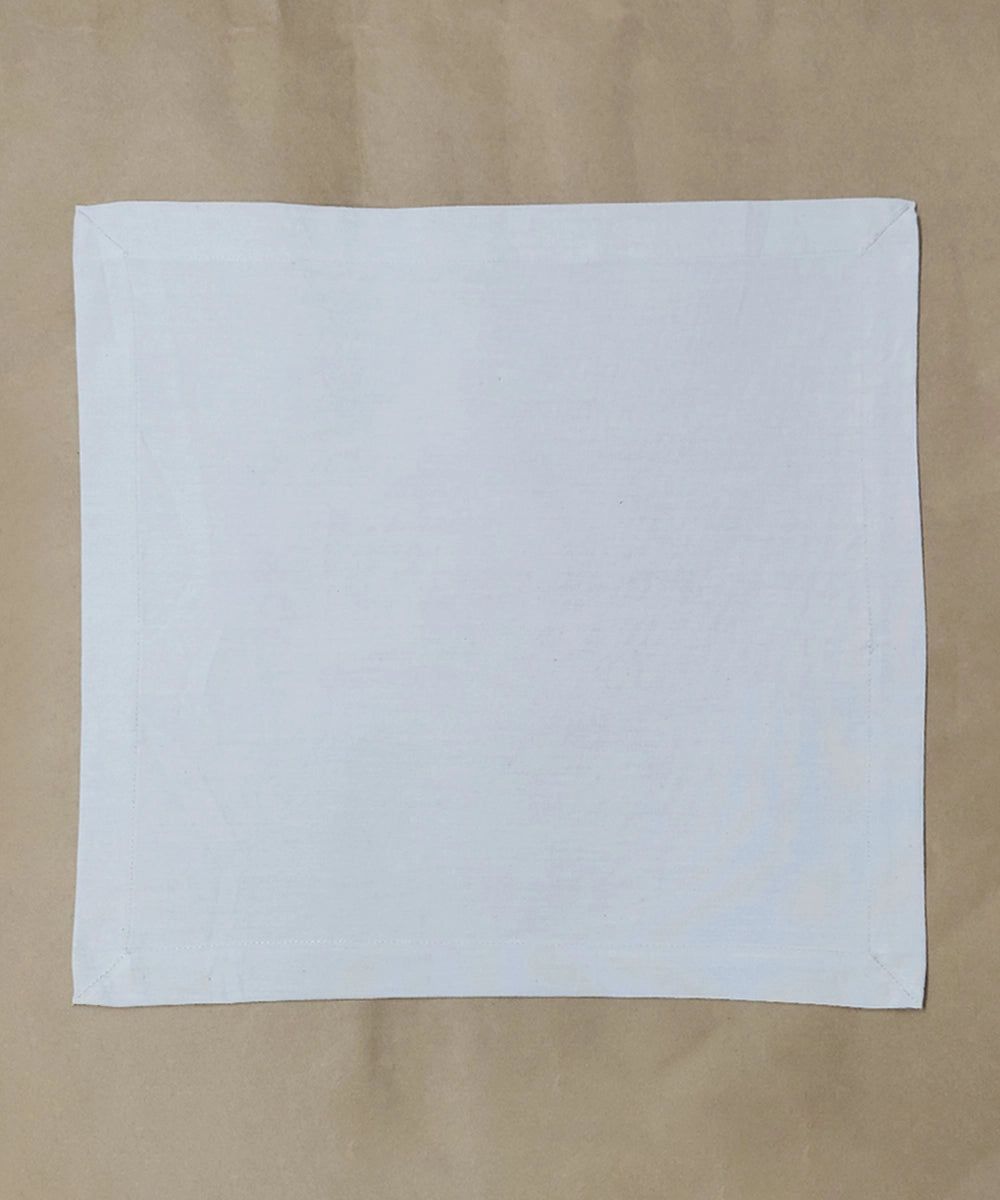 Set of 6 pcs Light Grey Cotton Table Napkin (16"x16")